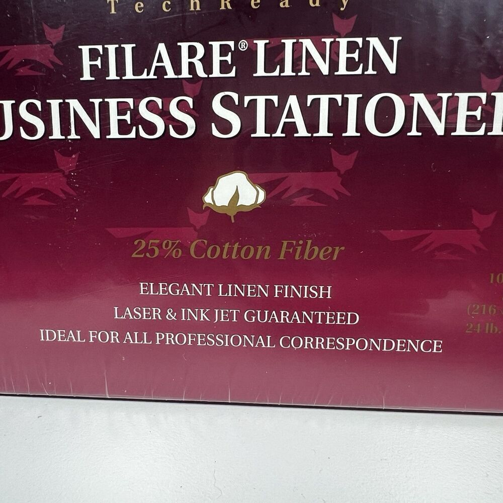 Fox River SOHO TechReady Filare Linen Business Stationery 8 1/2" x 11" 100 Sheet - Picture 2 of 4